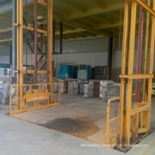 1000kg 2000kg  hydraulic cargo lift platform electric warehouse outdoor cargo lift platform freight elevator